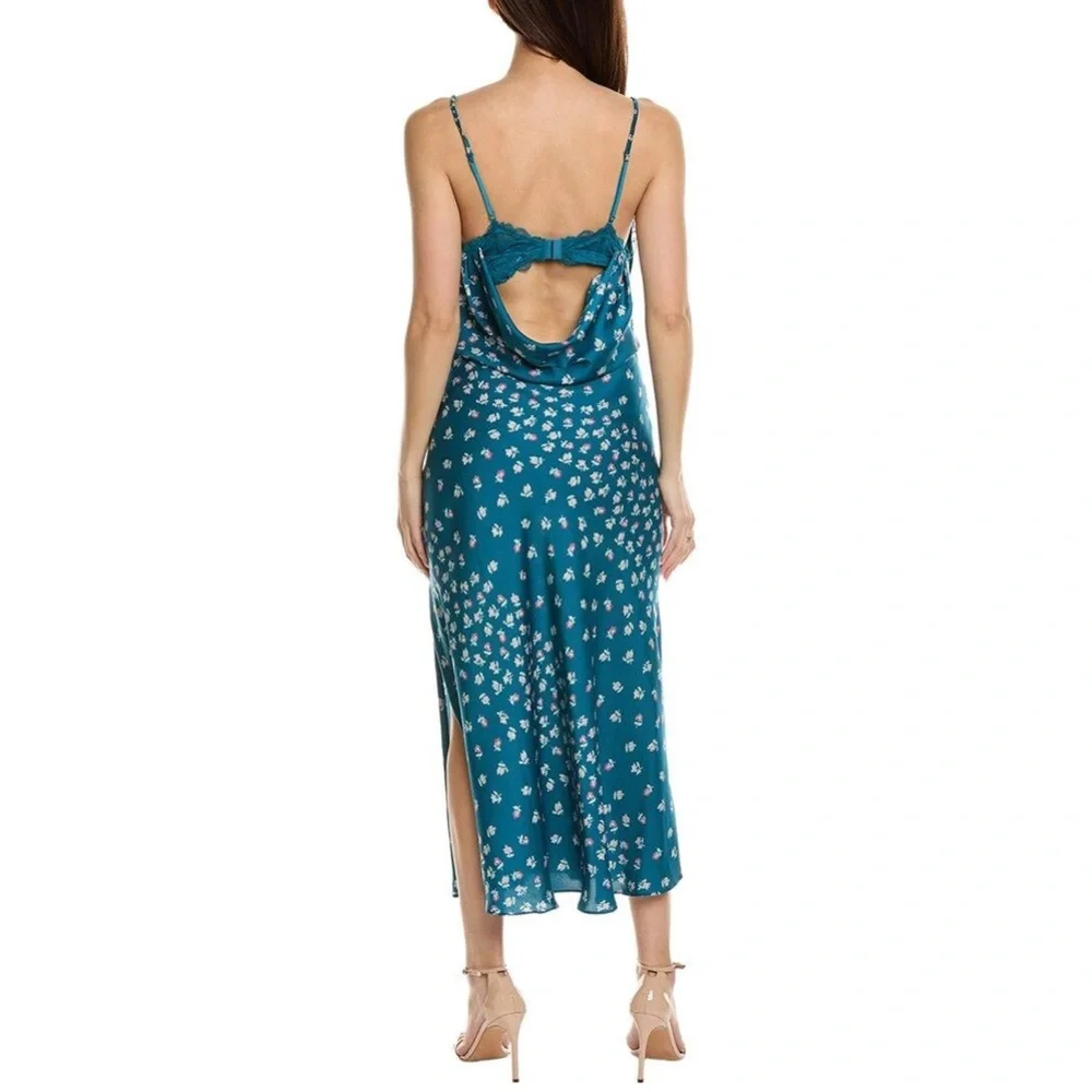 NWOT Gossamer Glow floral midi slip dress by Intimately Free People in Medium